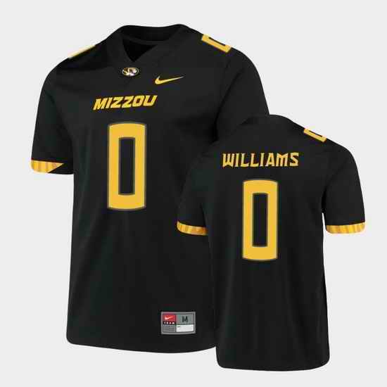 Men Missouri Tigers Tre Williams Untouchable Game Black Jersey